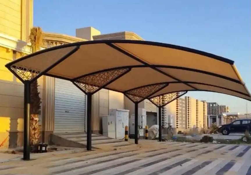مظلة سيارة قماش